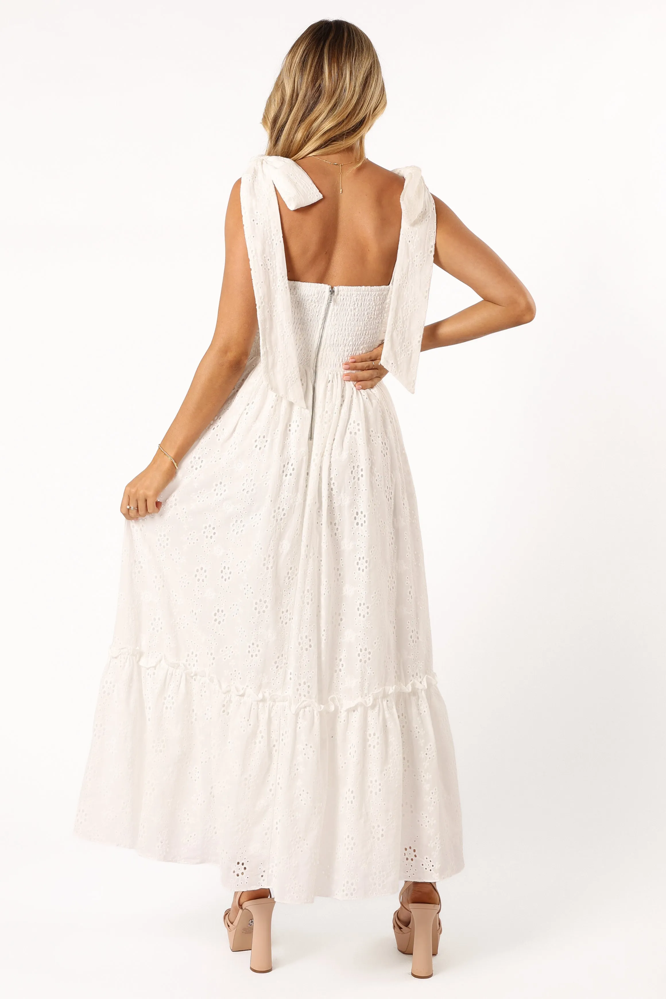 Fiora Maxi Dress - White