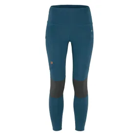 Fjallraven Womens Abisko Trekking Tights Pro Indigo Blue / Iron Grey