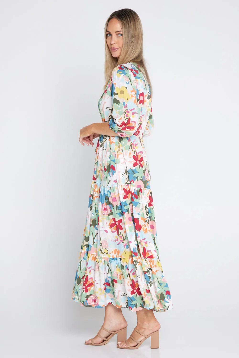 Freesia Dress - Breezy Floral