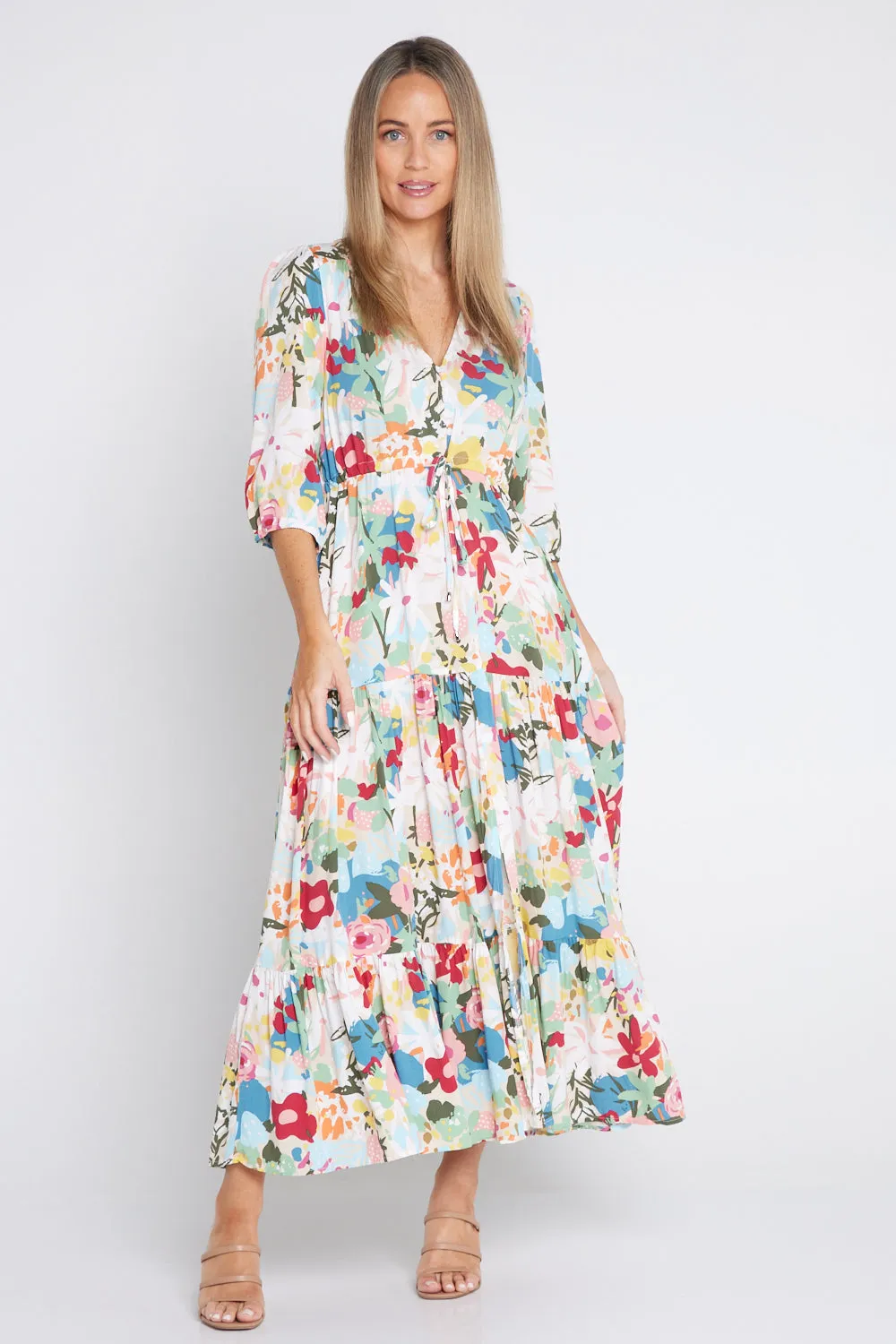 Freesia Dress - Breezy Floral