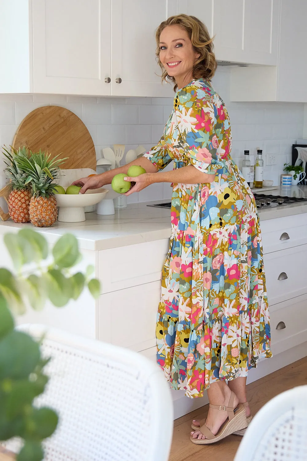 Freesia Dress - Multi Floral