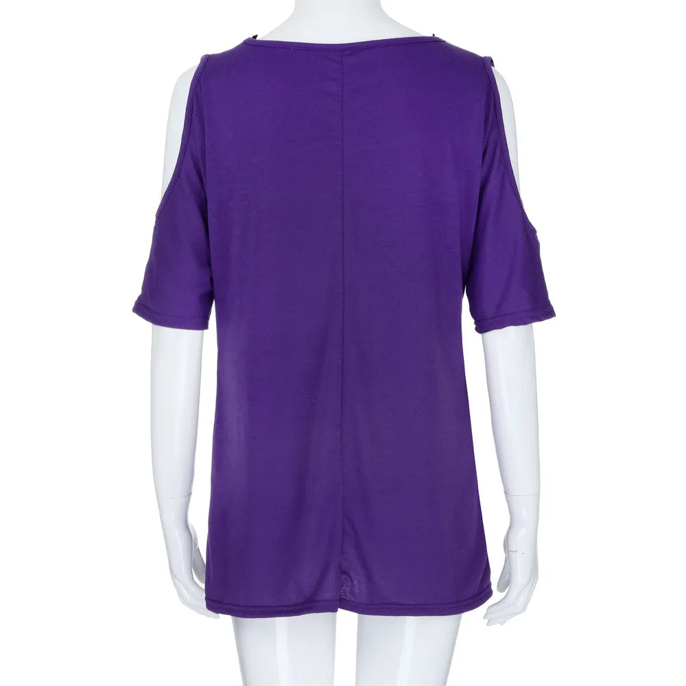 Funki Buys | Shirts | Women's Plus Lace Trim Open Sleeve Top