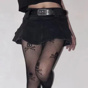 Goth Denim Skirt Collection