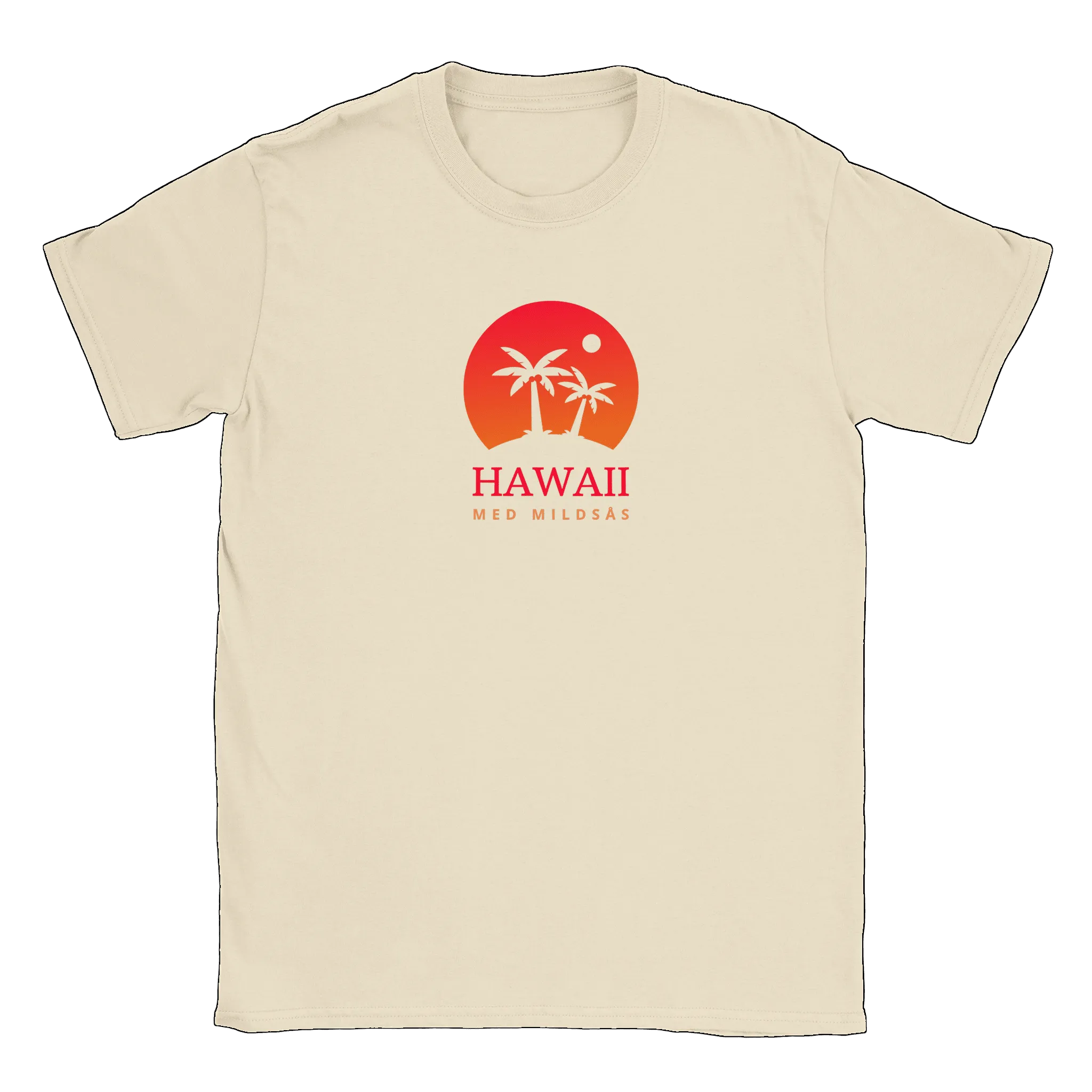 Hawaii med mildsås - T-shirt