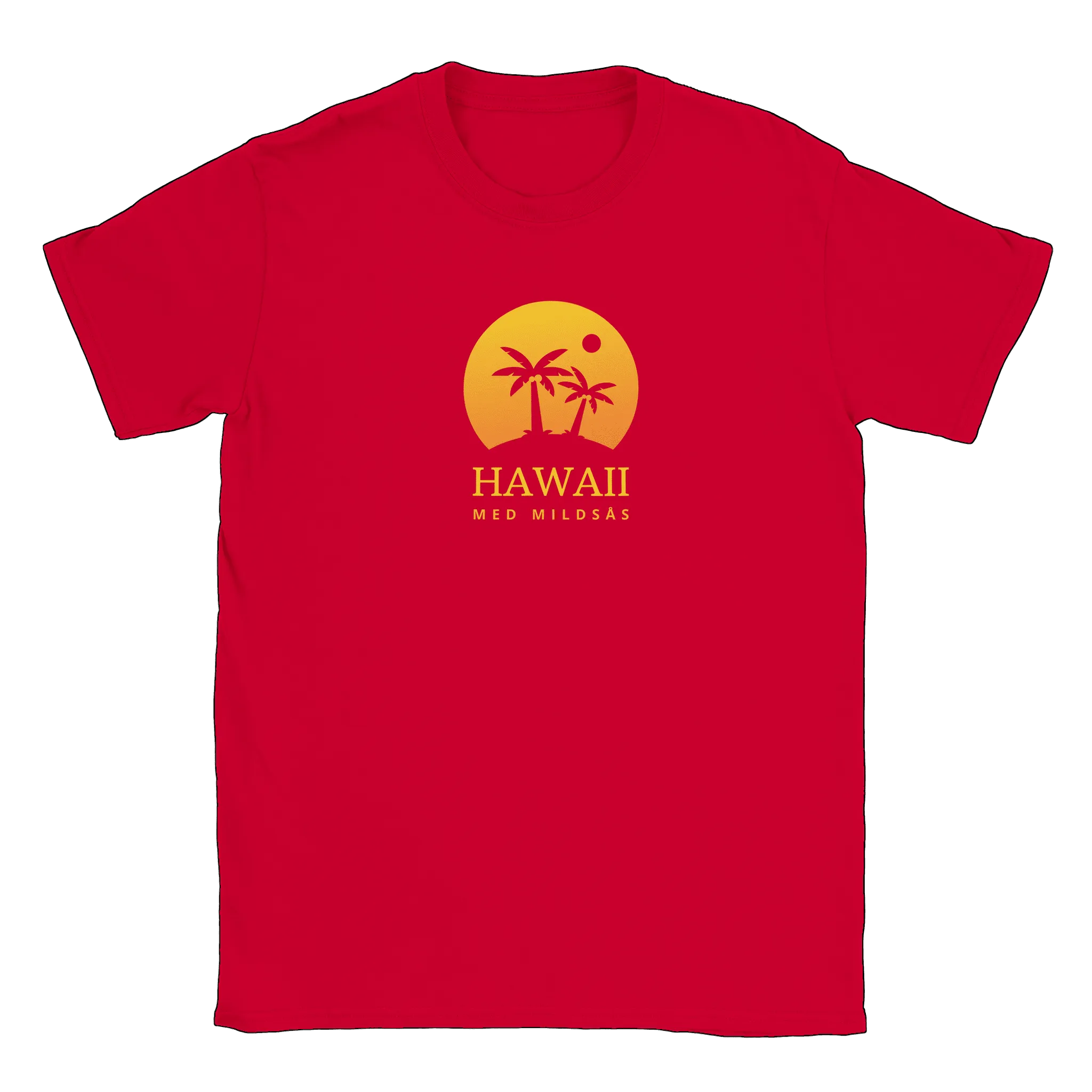 Hawaii med mildsås - T-shirt