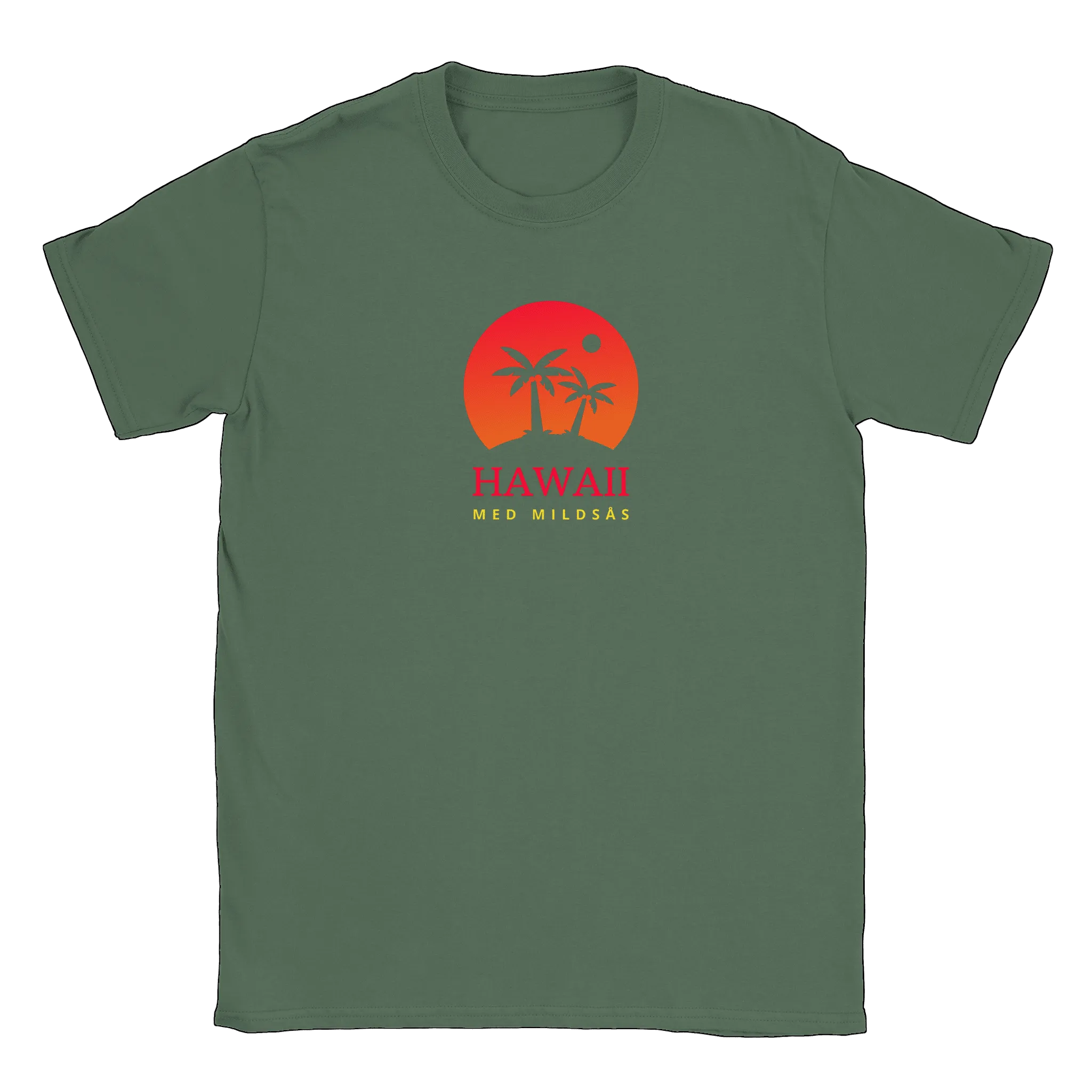 Hawaii med mildsås - T-shirt