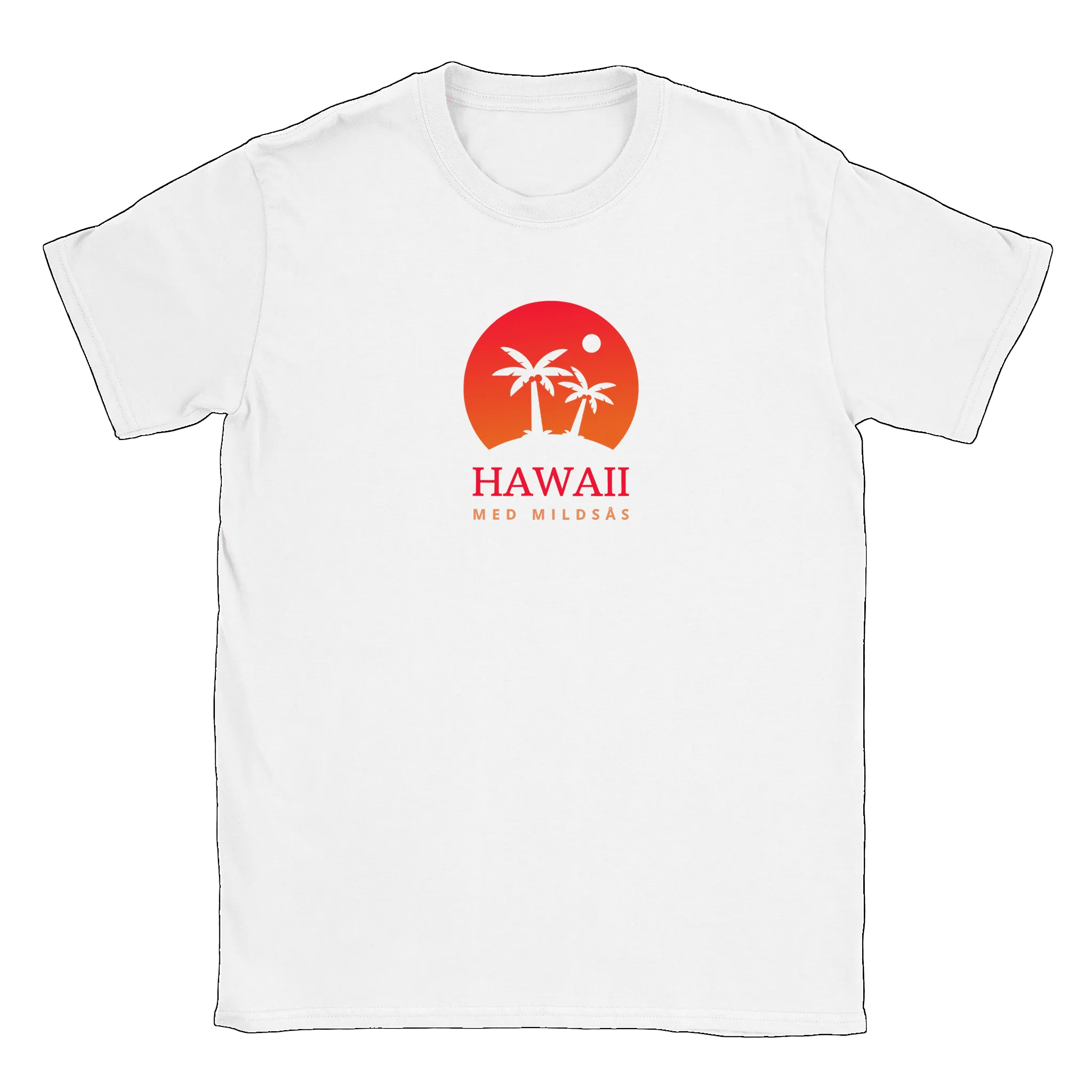 Hawaii med mildsås - T-shirt