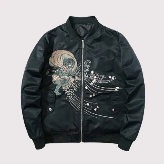 Japanese Embroidered Bomber