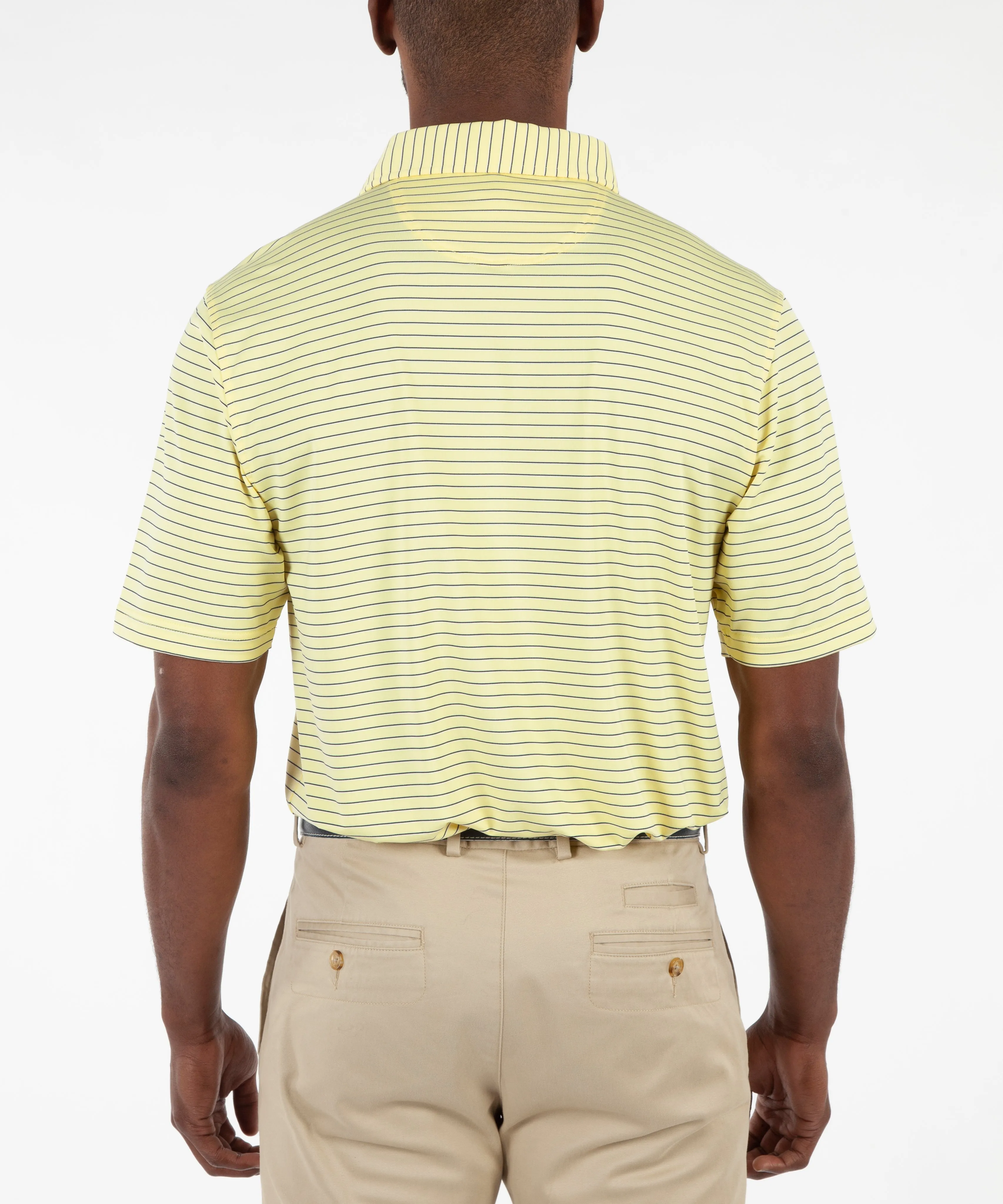 Jersey Cypress Stripe Polo