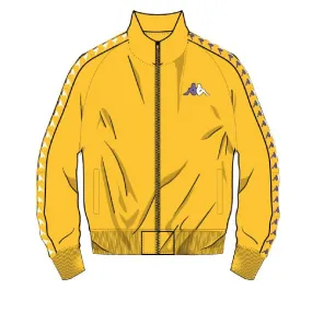 Kappa 222 BANDA CARAMBIE TRACK JACKET - YELLOW