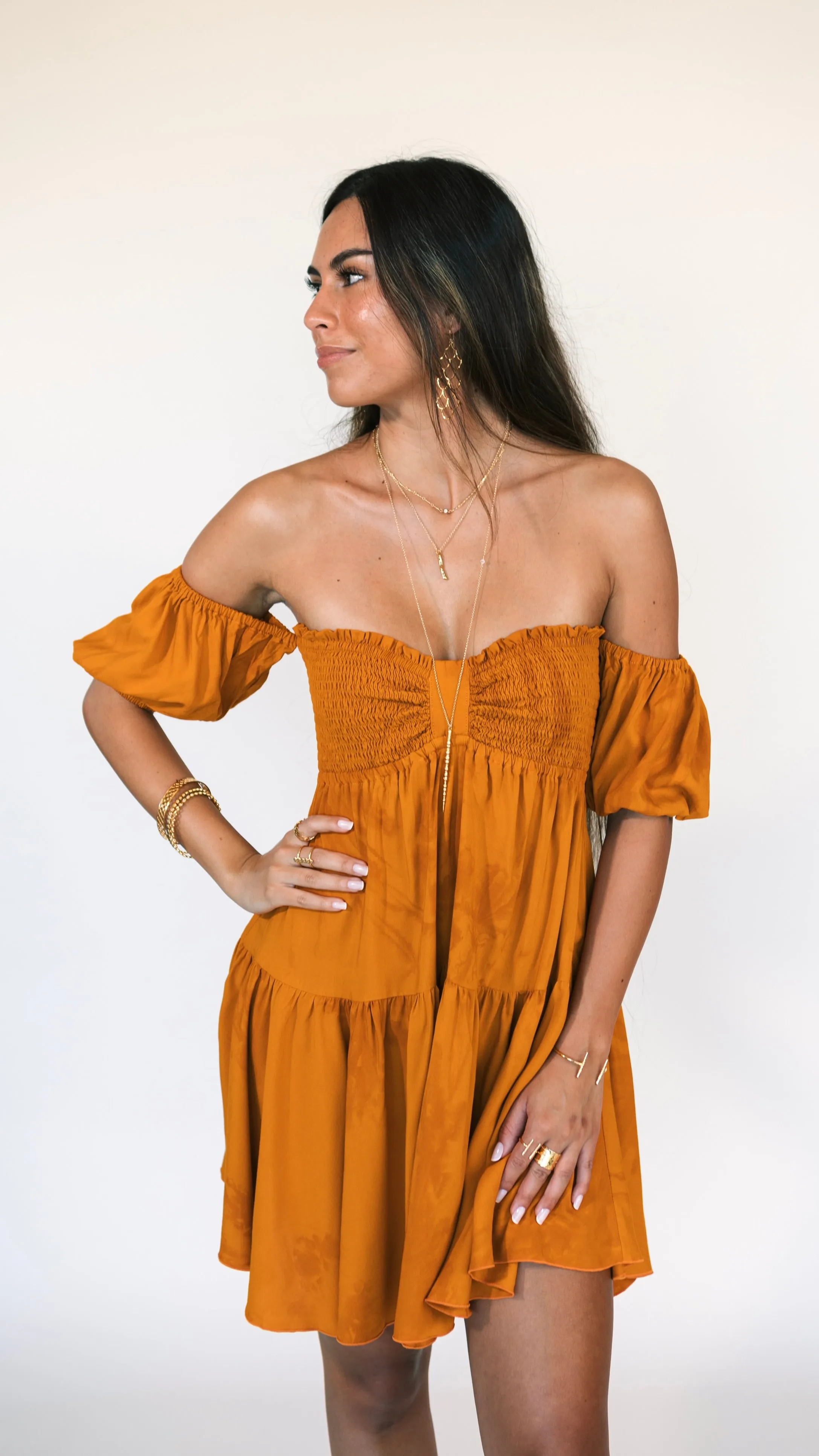 Keahi Dress / Tangerine Sunset