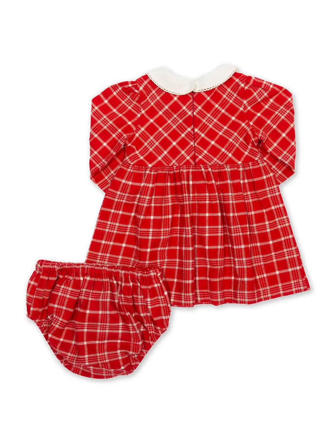 Kite Check Dress and Pants Set