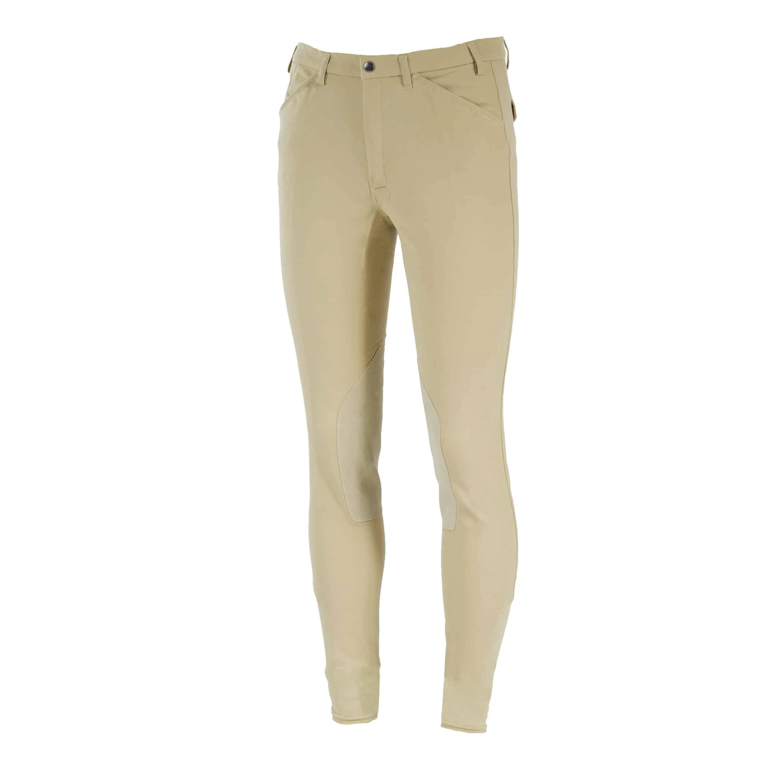 Knight Rider Men's Knee Patch Breeches (Beige)