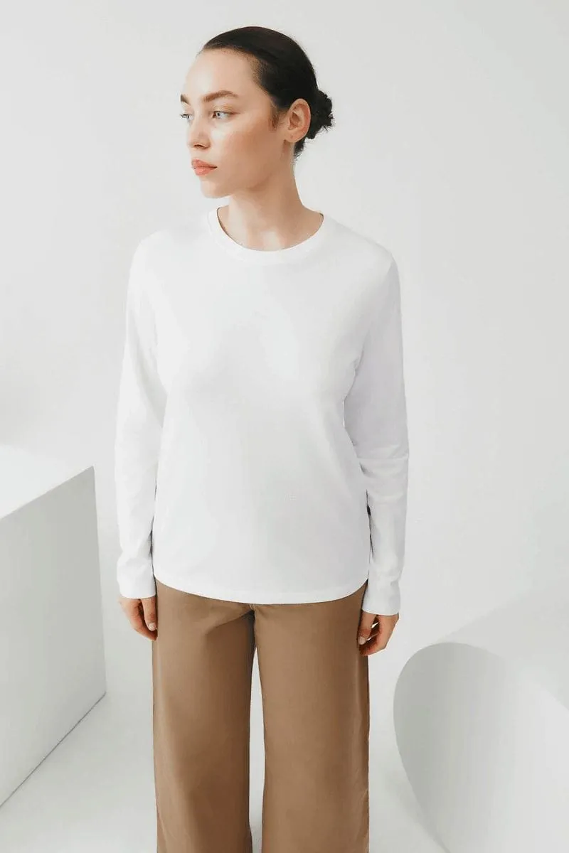 Kowtow Long Sleeve Top - White