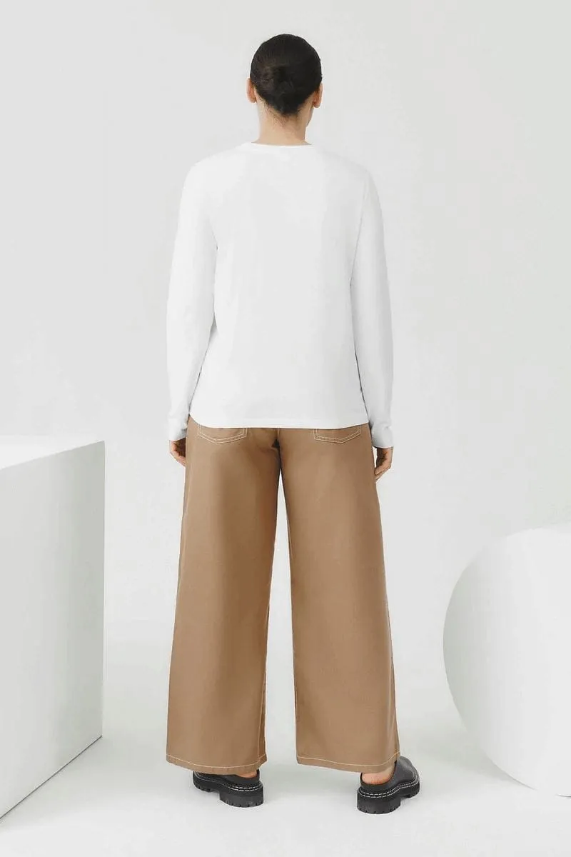 Kowtow Long Sleeve Top - White