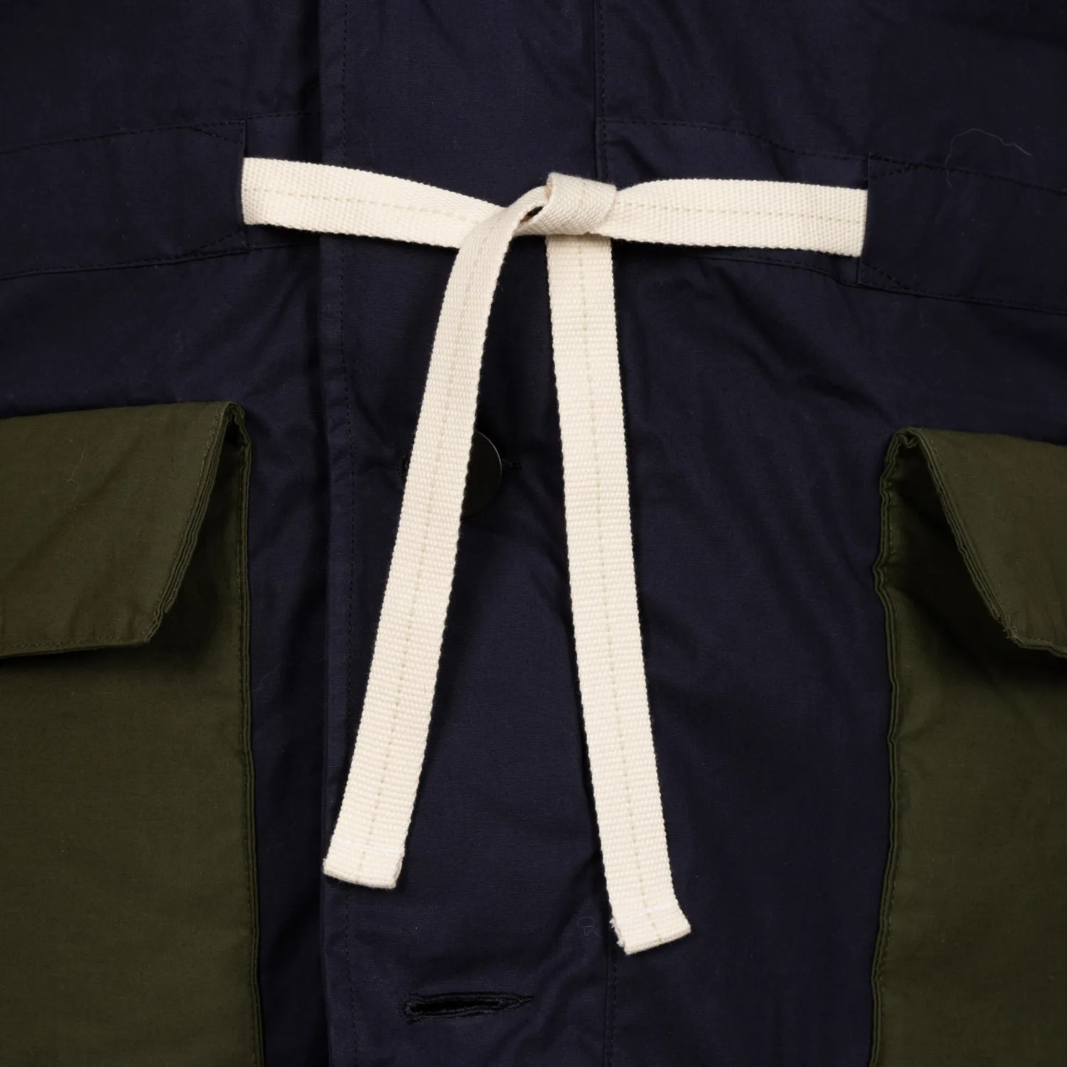 Limited Edition: Nigel Cabourn x MJ: Daunenparka "Iconic Everest Patchwork" aus Ventile-Cotton