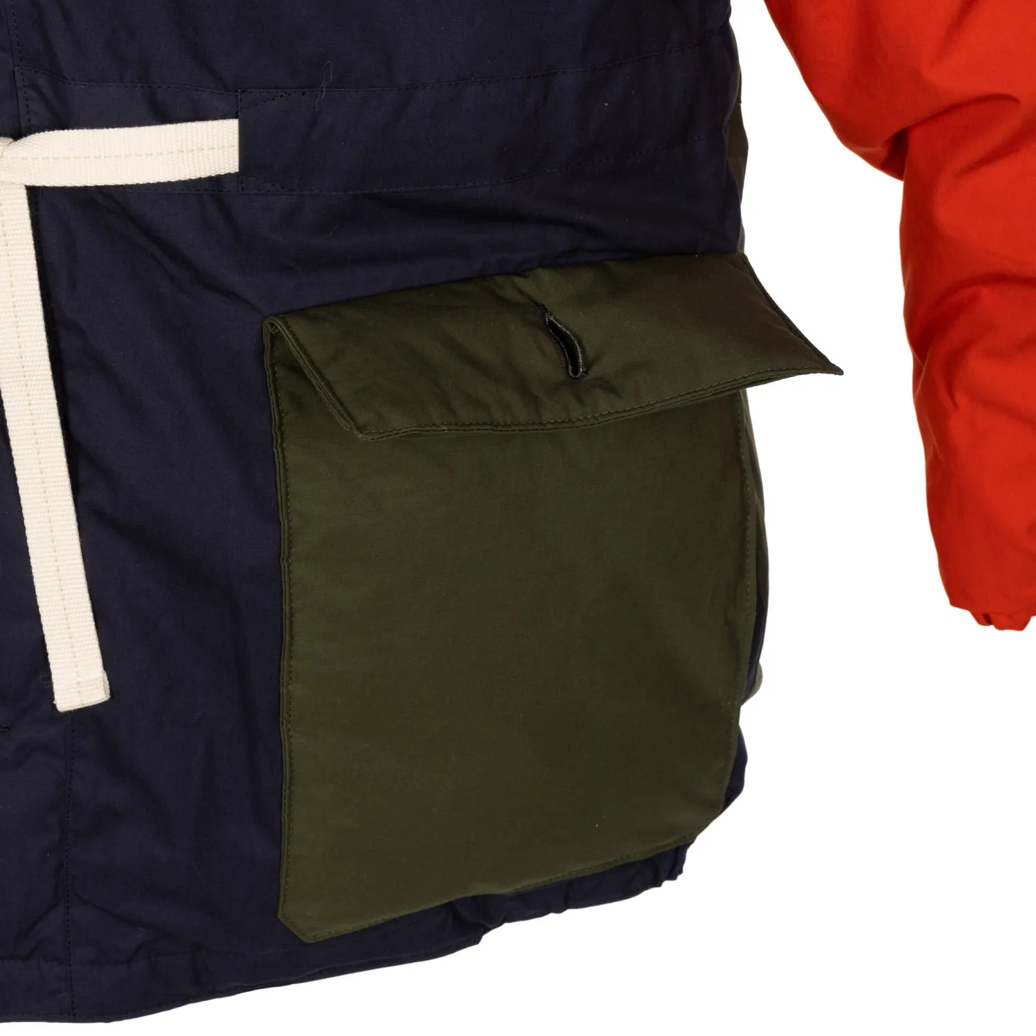 Limited Edition: Nigel Cabourn x MJ: Daunenparka "Iconic Everest Patchwork" aus Ventile-Cotton