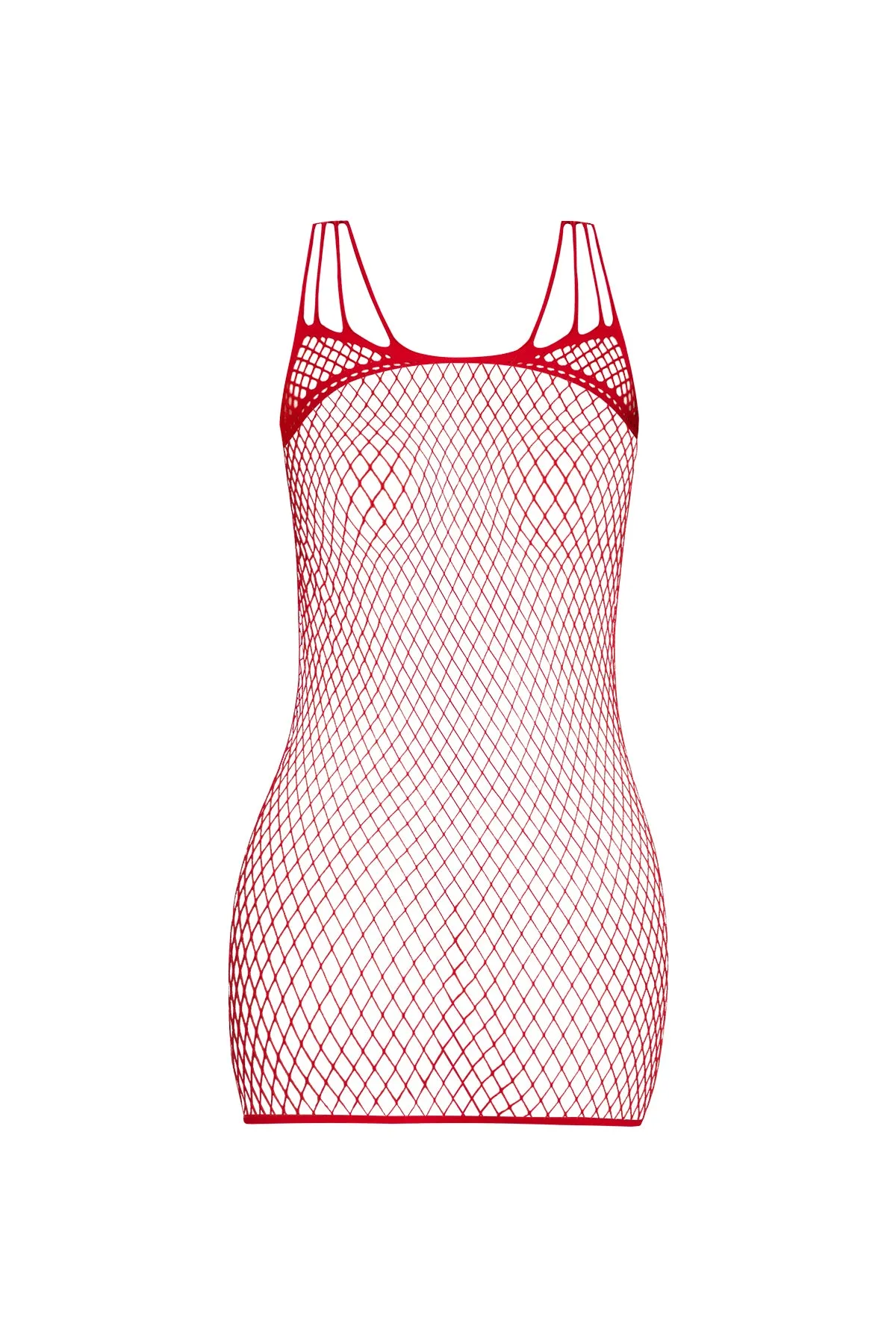 Magic Silk Seamless Dress Red One Size