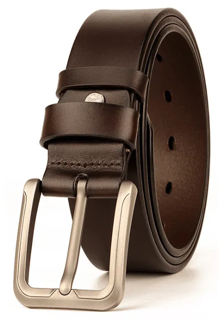 Matt Finish Casual Leather Belt