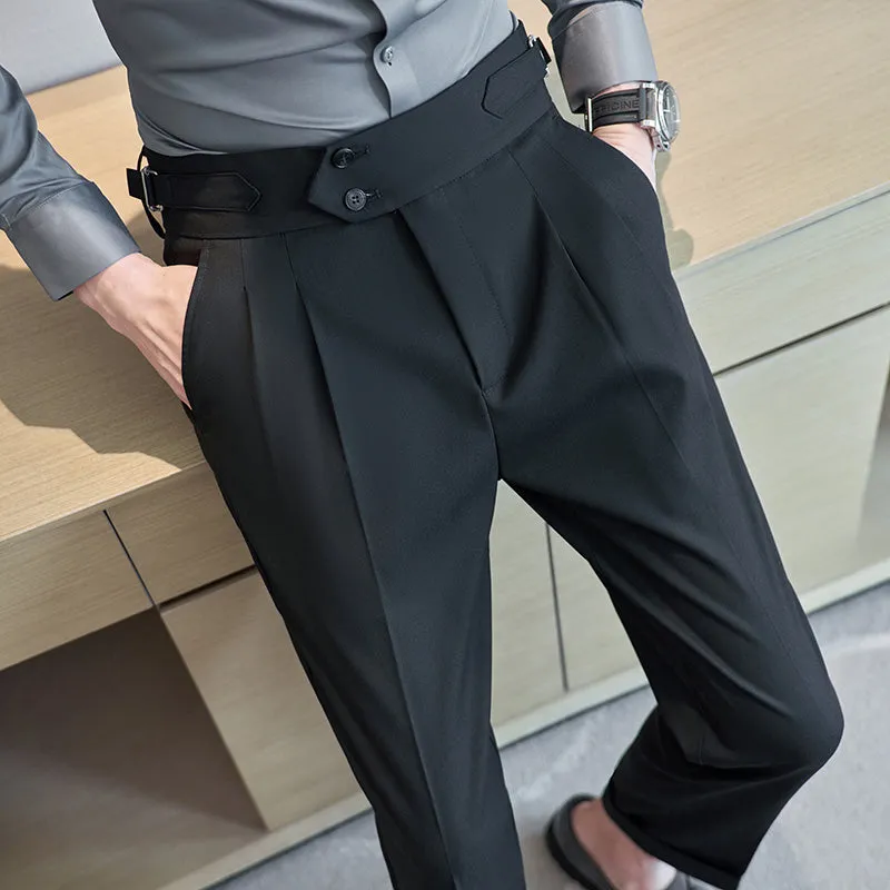 Men Business Slim Casual Dress Pants