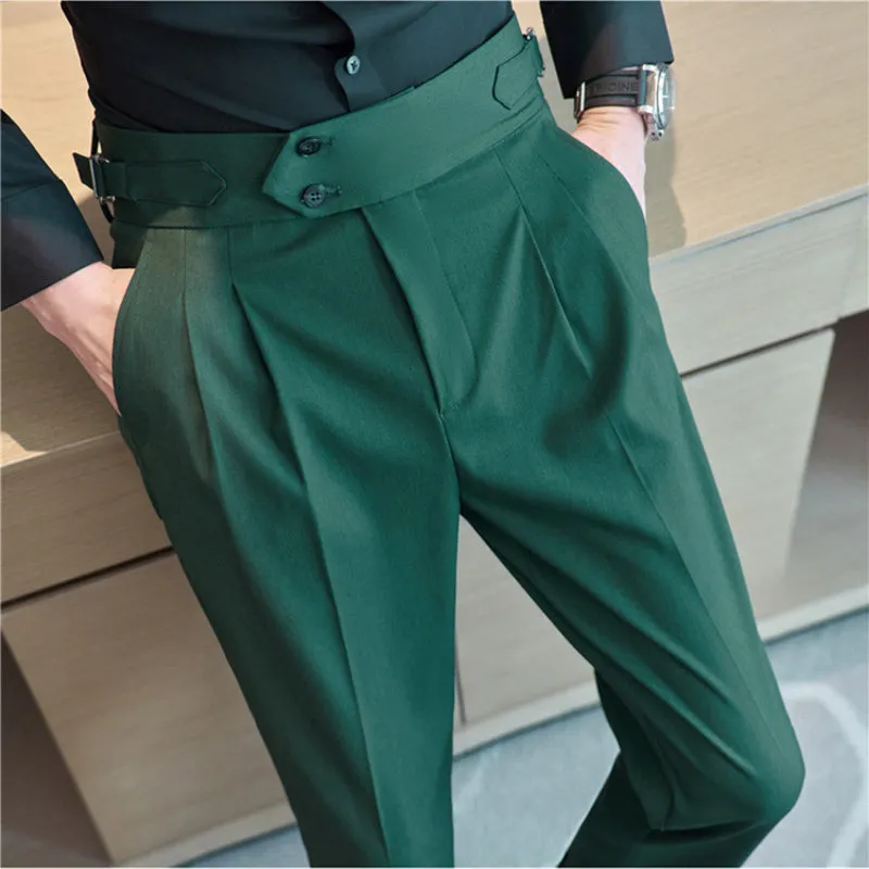 Men Business Slim Casual Dress Pants