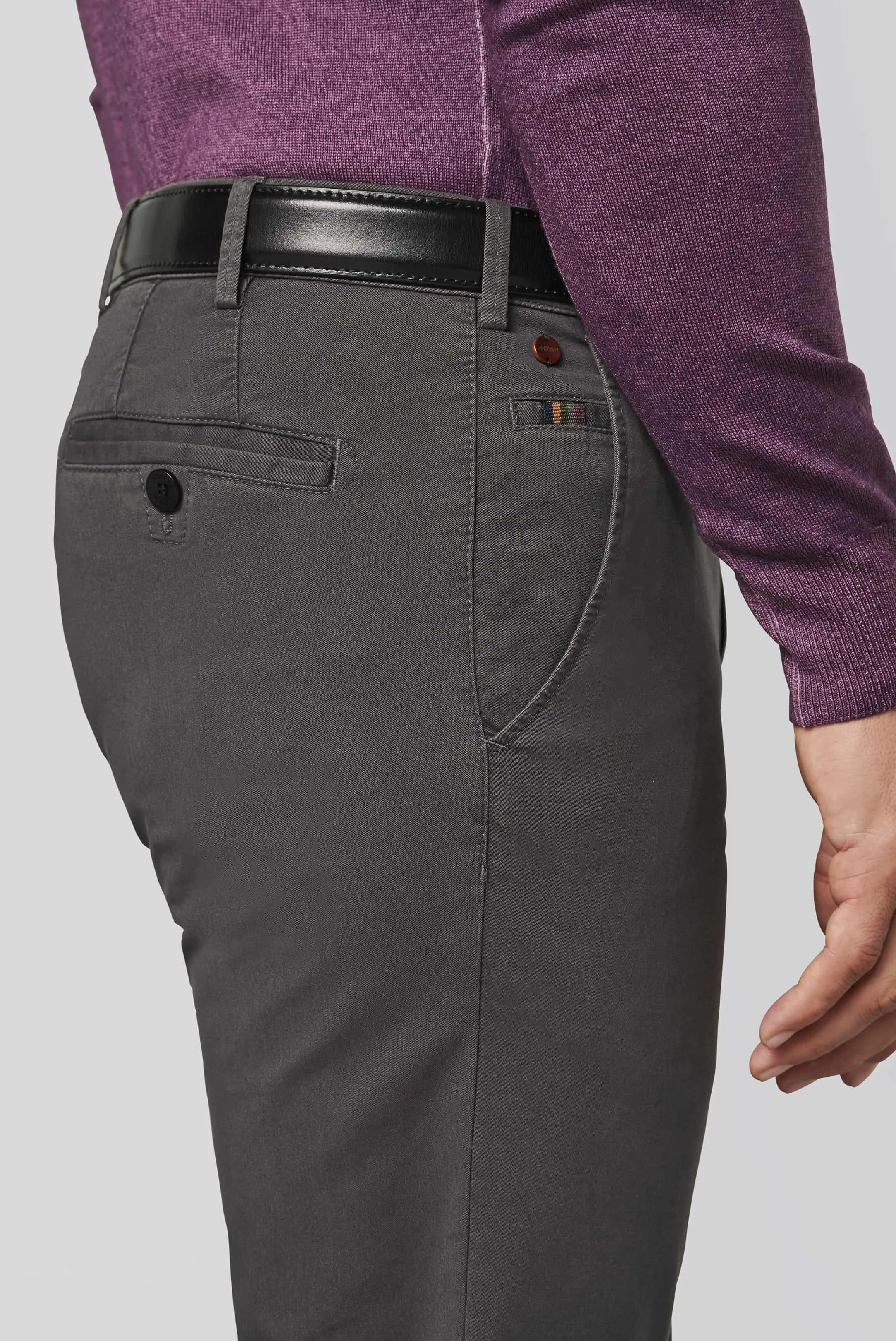 Meyer - Oslo Charcoal Trousers