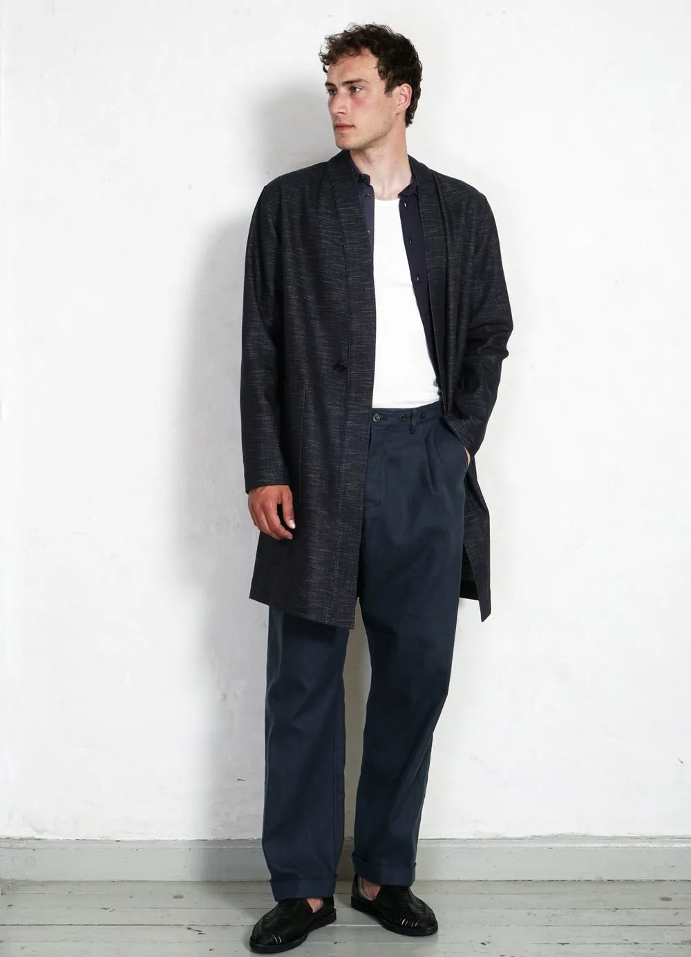 MIKAEL | Denim Like Scarecrow’s Coat | True Blue