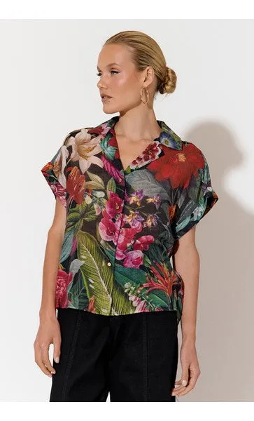 Miley Floral Short Sleeve Shirt