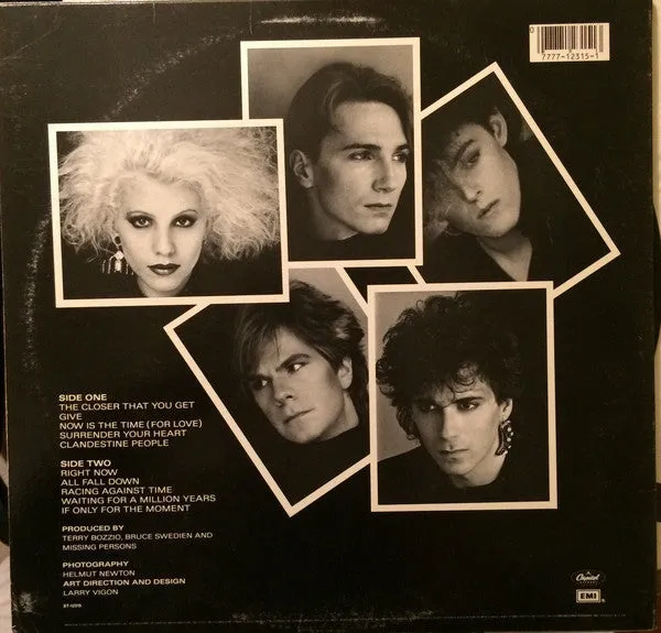 Missing Persons - Rhyme & Reason (LP, Album, Win) (NM or M-)