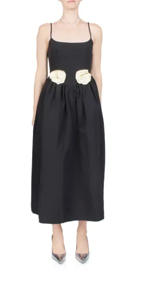 Neroni Dress Black Rosette