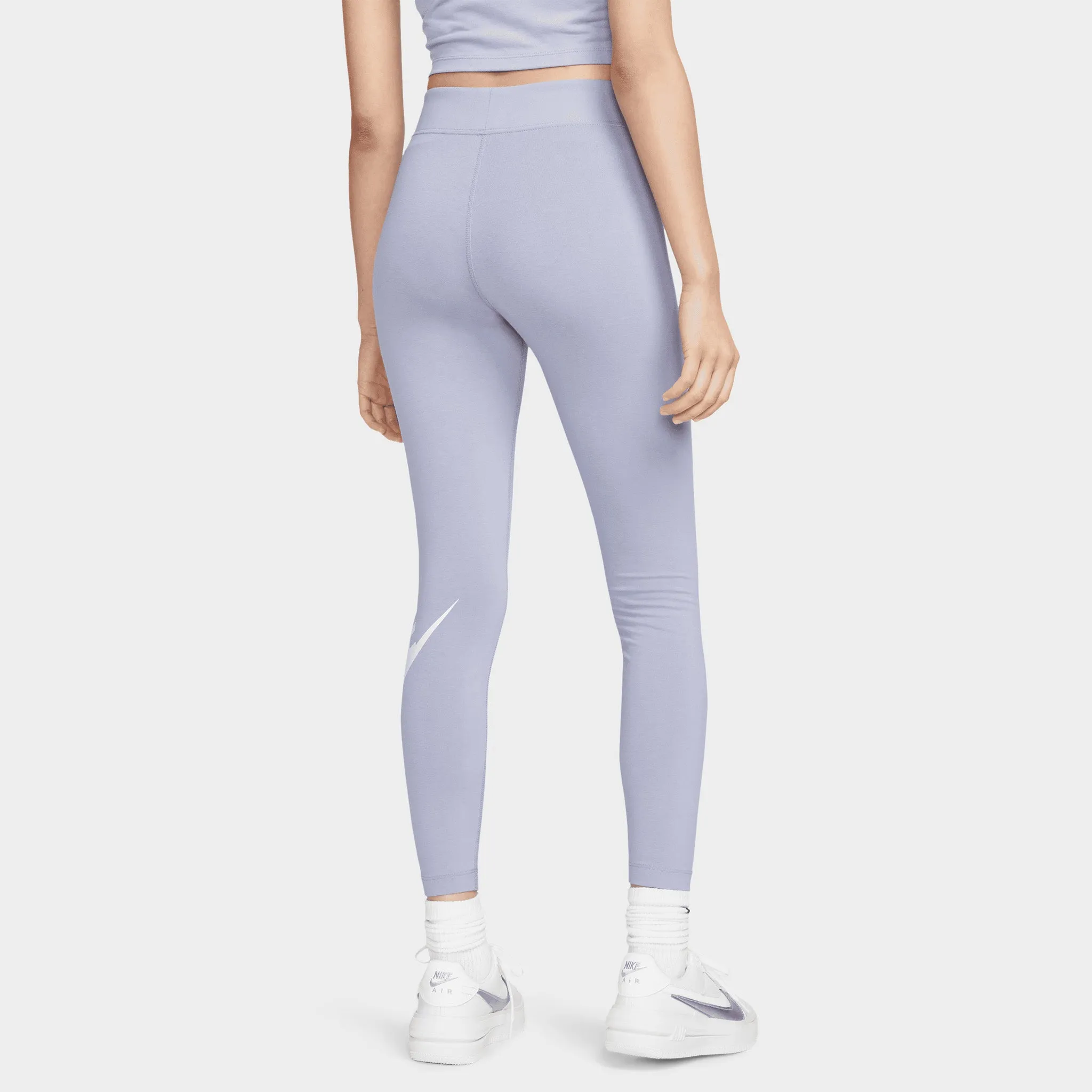 Nike Sportswear Women's Essential High-Rise Tights Indigo Haze / White