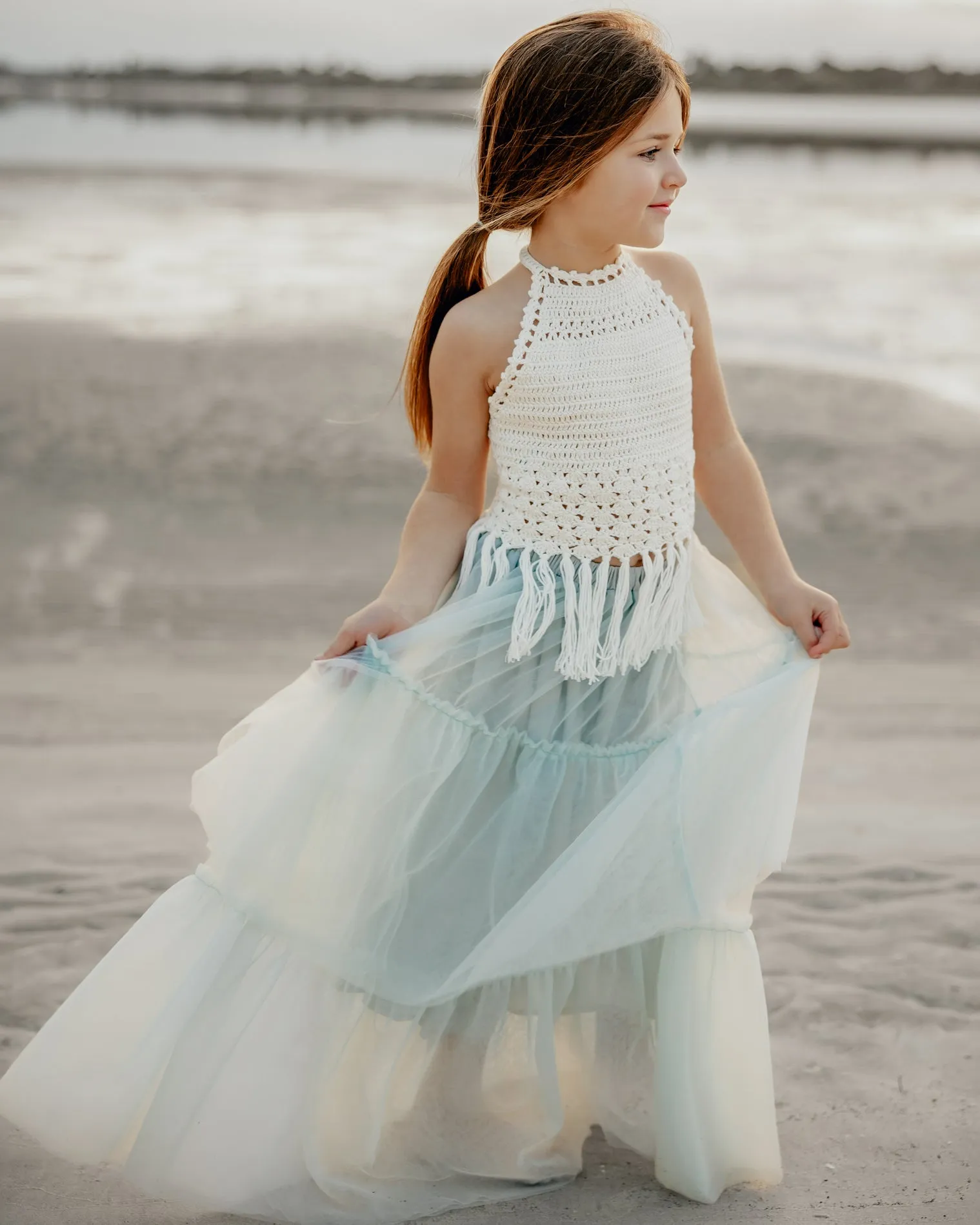 Nila Skirt (airy blue tulle)