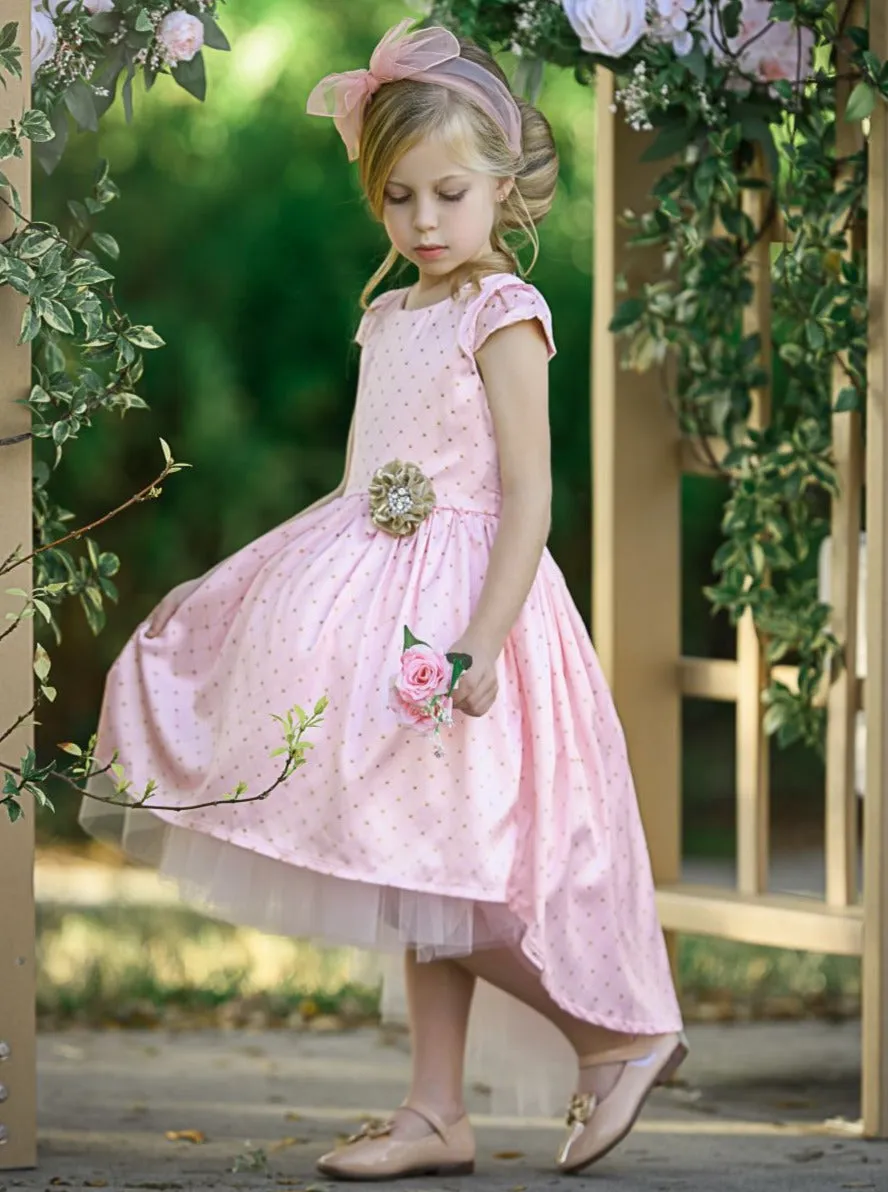 Off To Dance Hi-Lo Tulle Holiday Dress