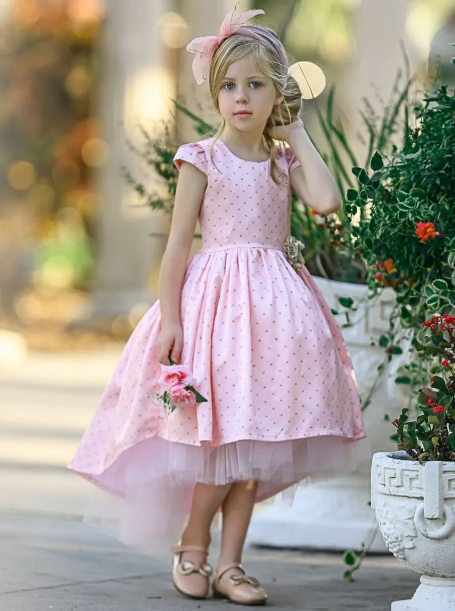 Off To Dance Hi-Lo Tulle Holiday Dress