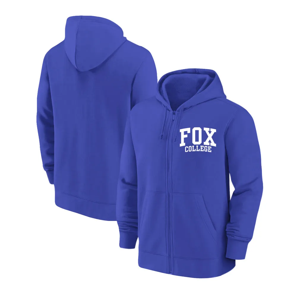 Official Fox College OC0669 Mens / Womens Boyfriend Fit Hoodie Sweatshirt