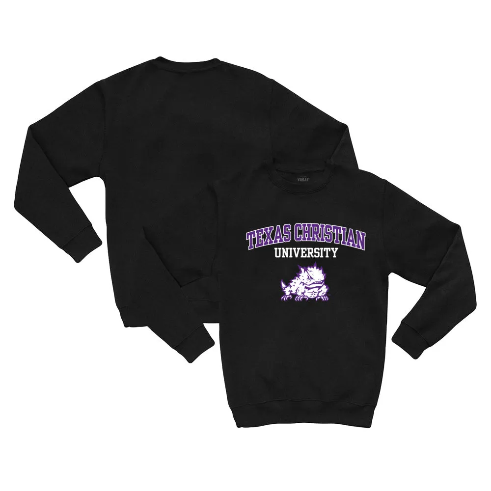 Official NCAA TCU Horned Frogs Unisex Premium Crewneck Sweatshirt