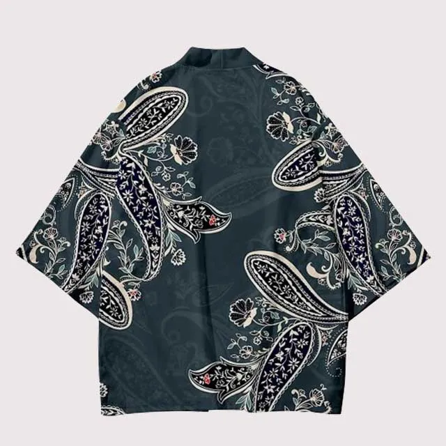 Paisley Kimono Jacket