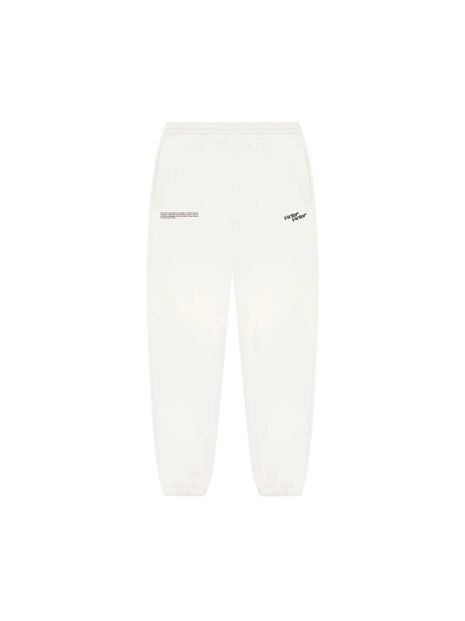 PANGAIA x Victor Victor Signature Track Pants—off-white