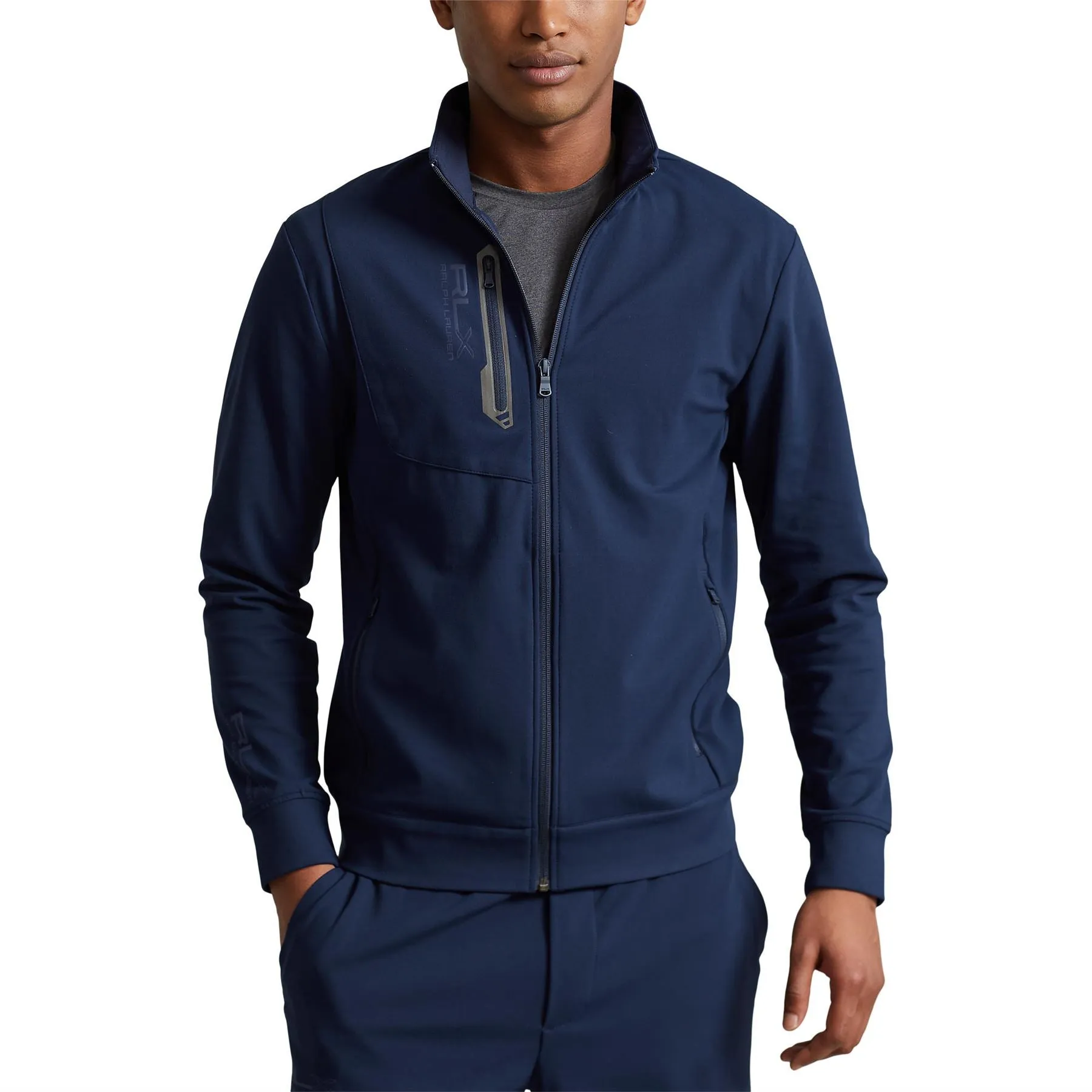 Performance Jersey Track Jacket French Navy - SS24