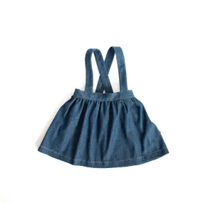 Pinafore Skirt - Indigo Denim