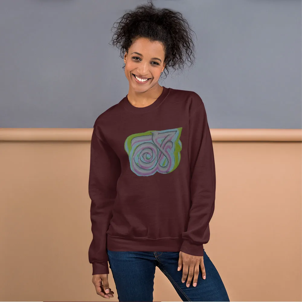 Pullover Sweatshirt with Arabic Calligraphy - Compassion (رحمة)