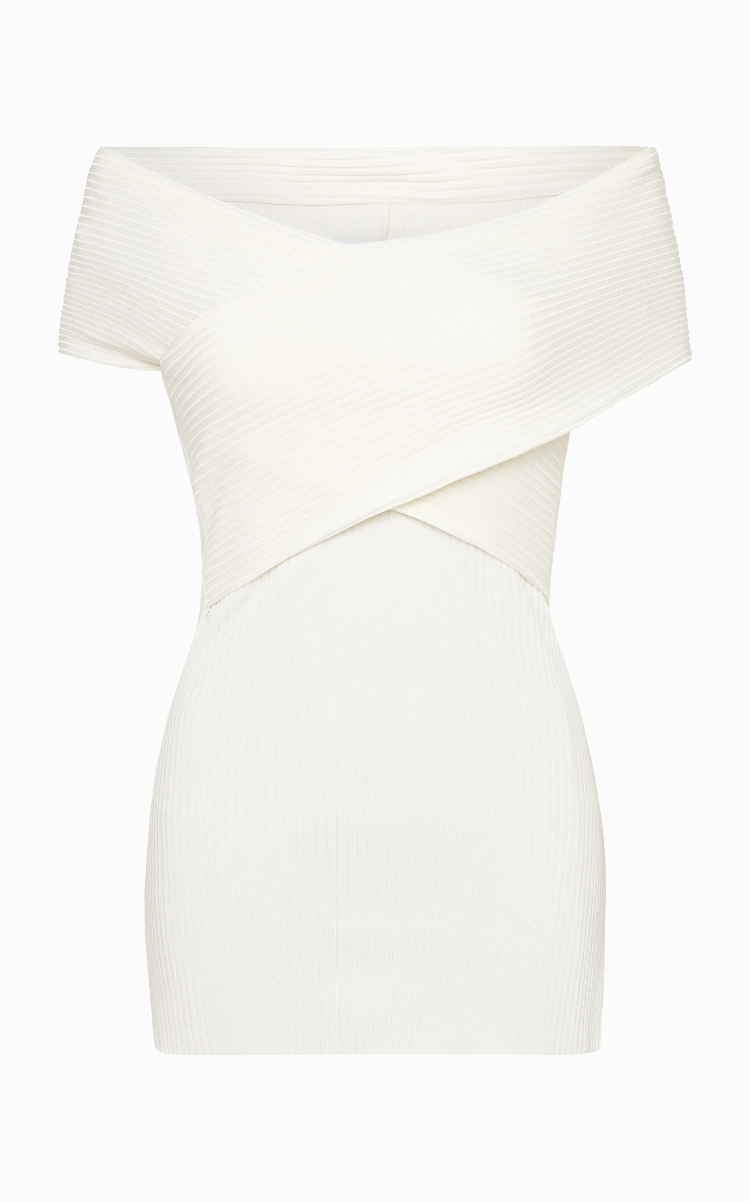 Python Sleeveless Wrapped Top | Ivory