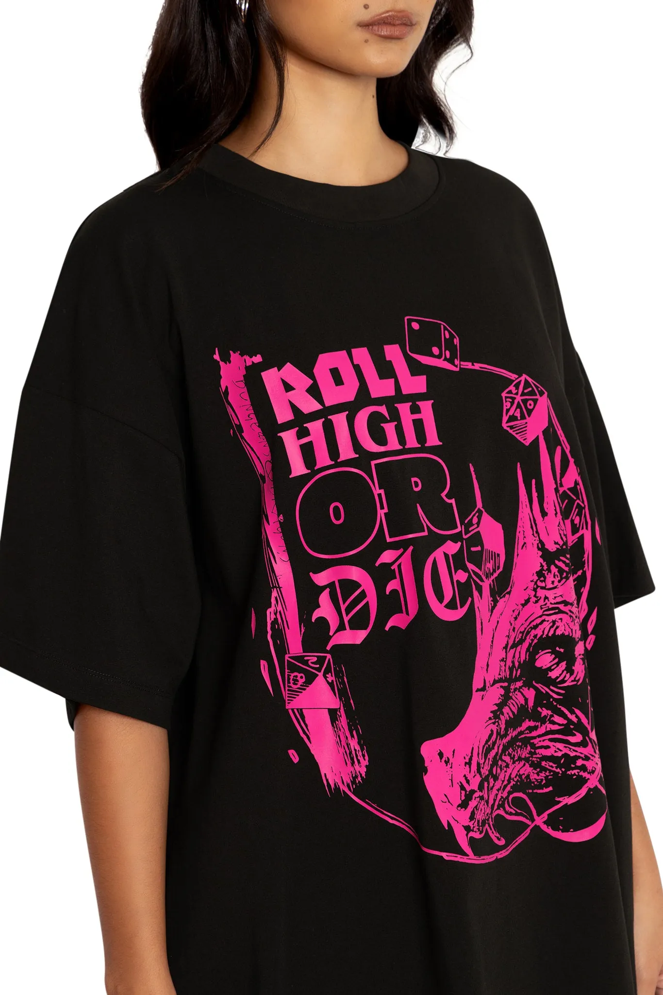 Roll High Or Die Giant Tee