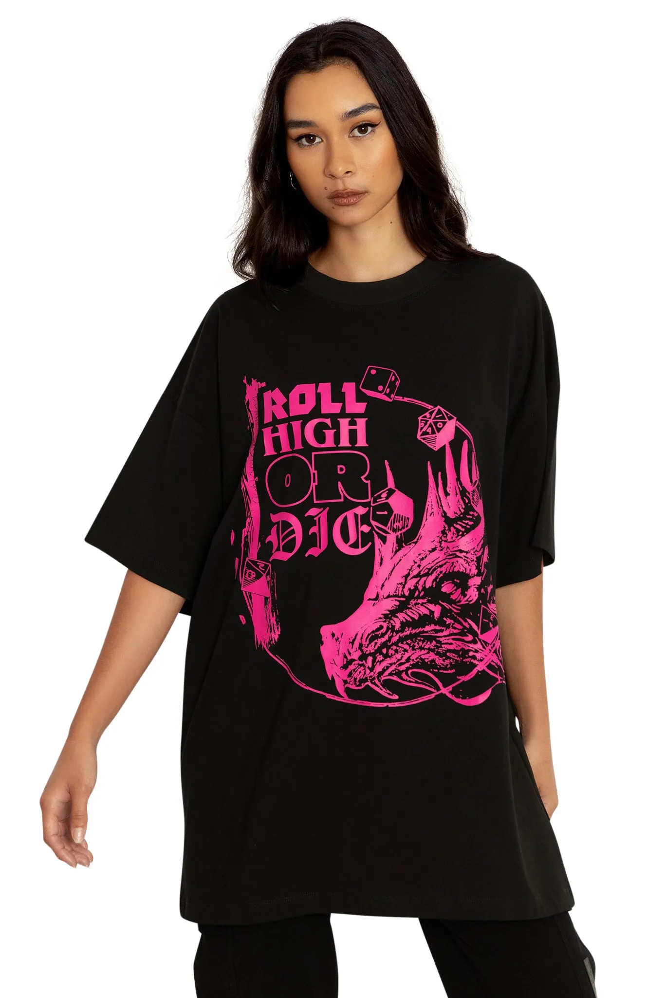 Roll High Or Die Giant Tee