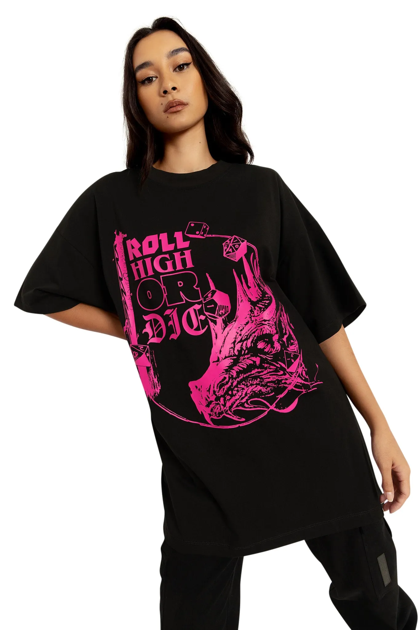 Roll High Or Die Giant Tee