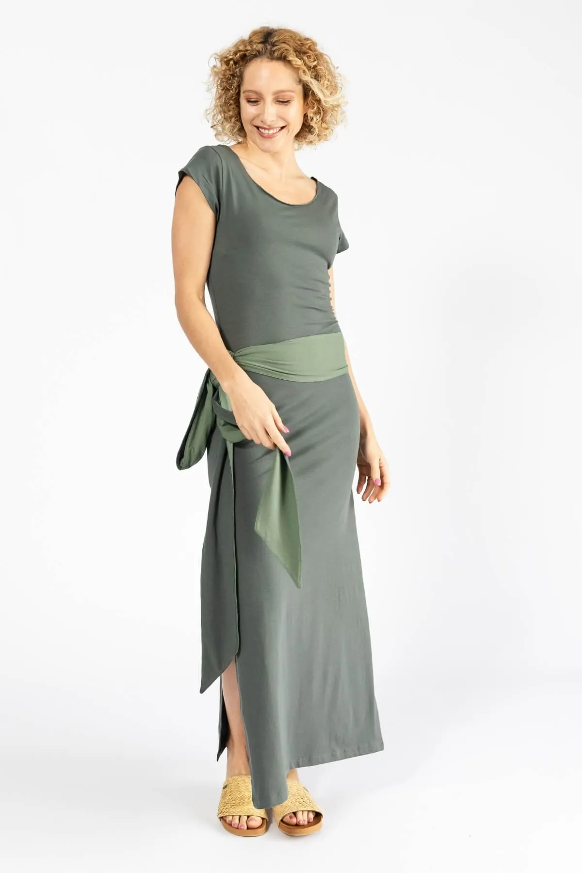 Sarita Dress - Sage