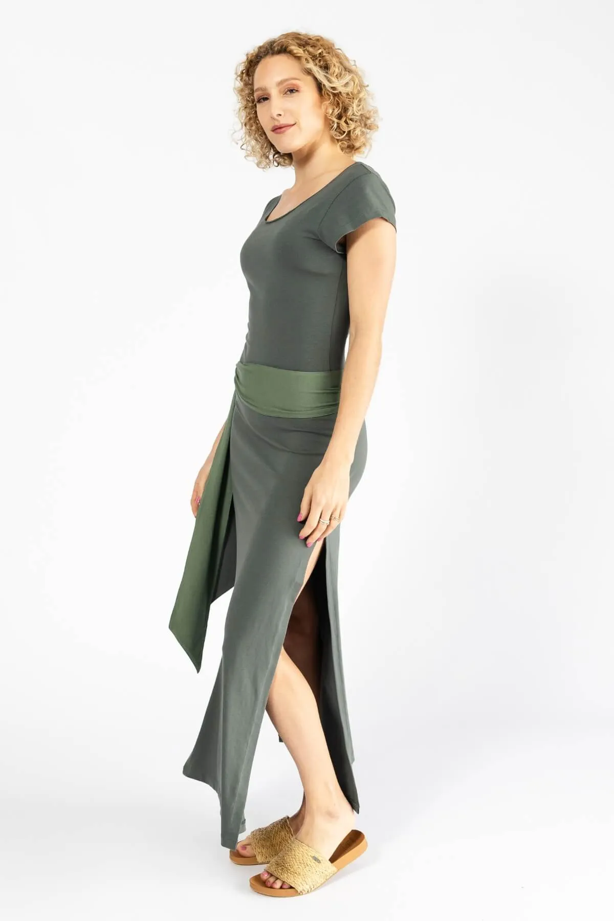 Sarita Dress - Sage