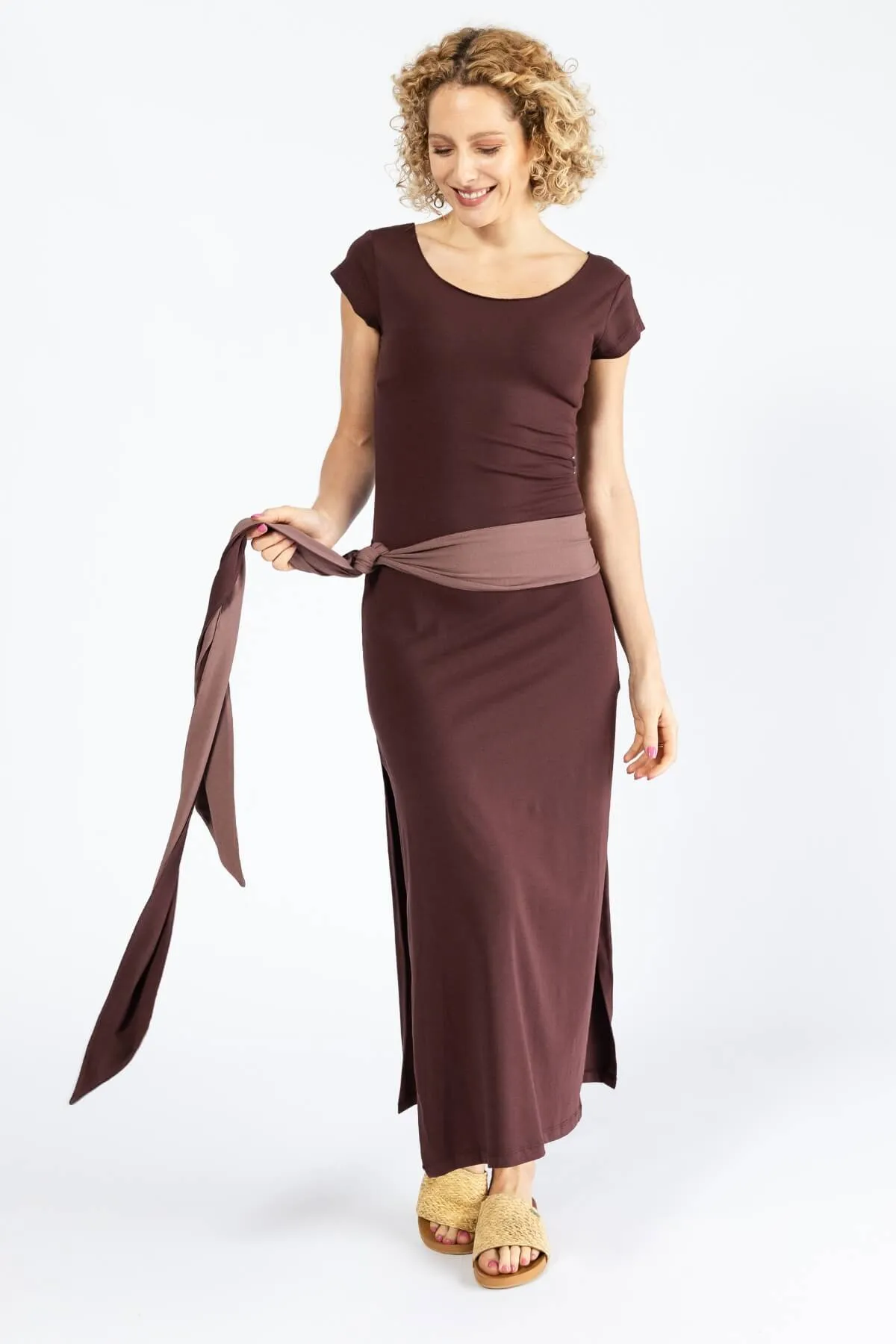 Sarita Dress - Sangria