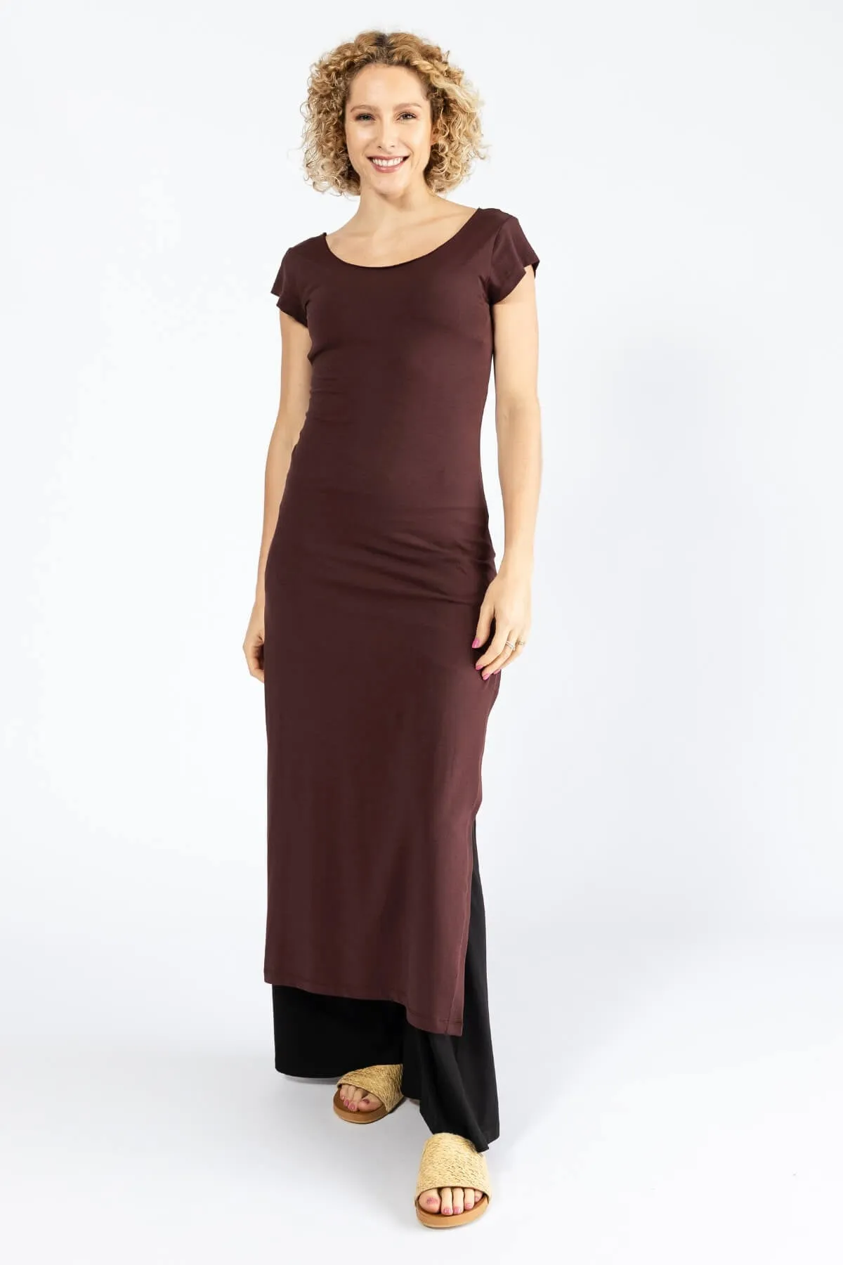 Sarita Dress - Sangria