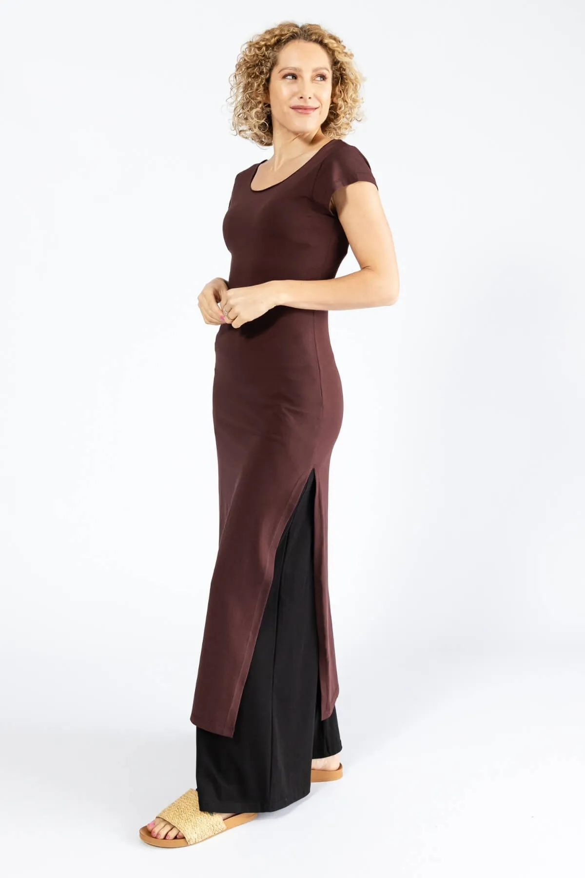 Sarita Dress - Sangria